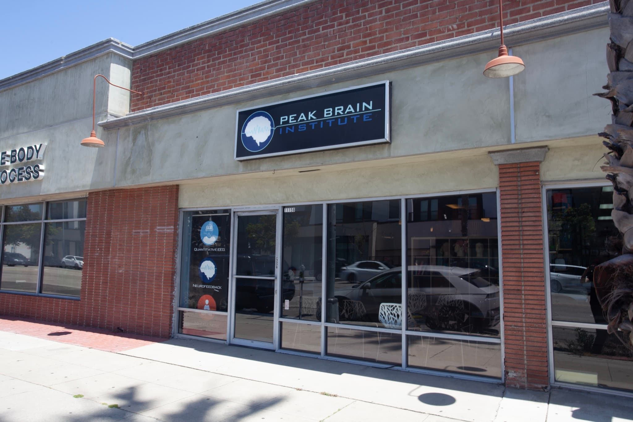 Peak Brain Institute storefront at 11156 Washington Boulevard in Culver City